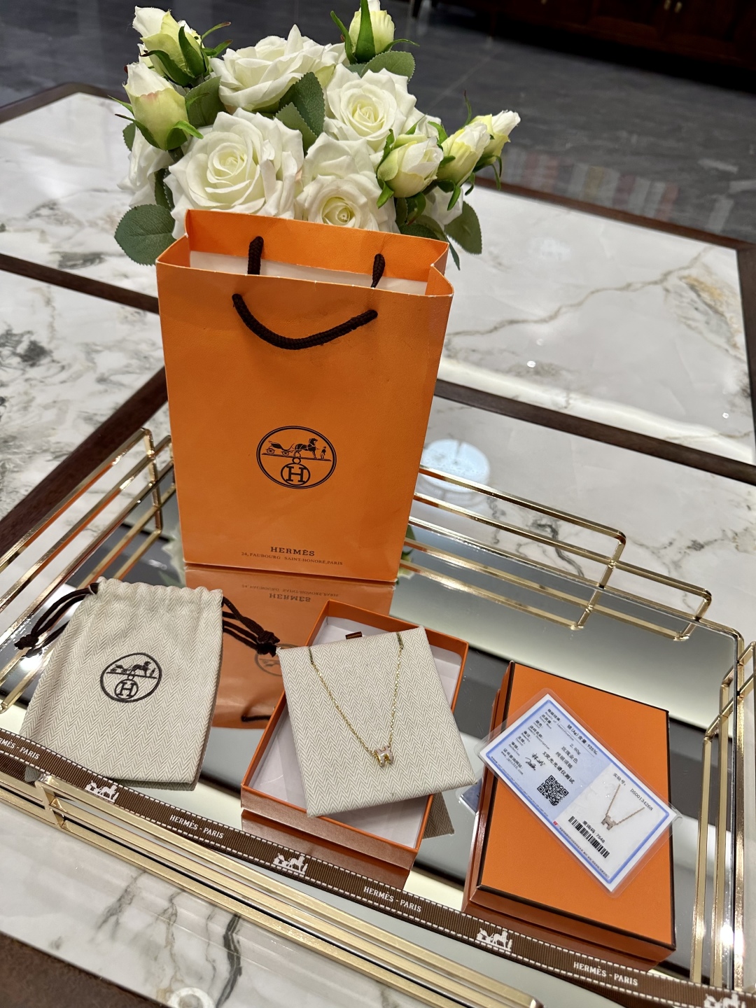 HERMES jewelry model 36